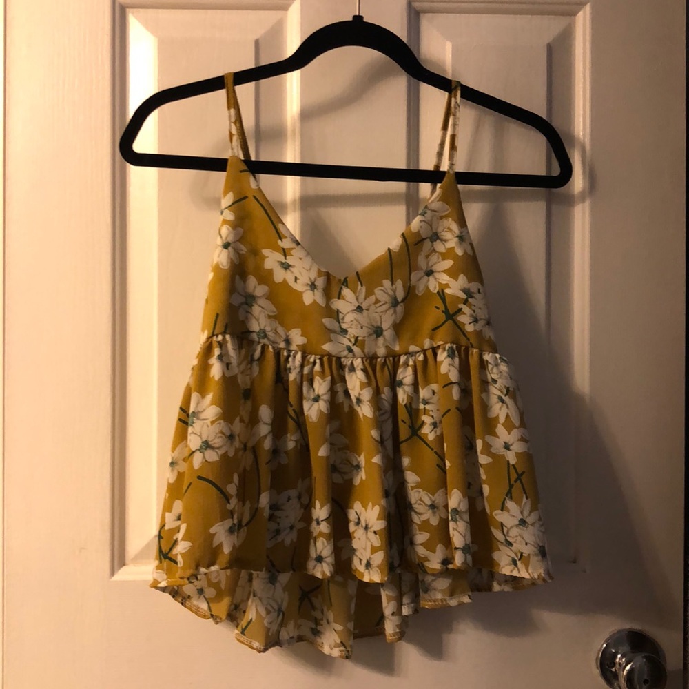Mustard Tank Top